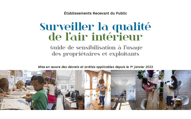 Guide sur la surveillance de la qualité de l'air dans les ERP